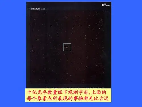 从10亿光年到0.1飞米的世界