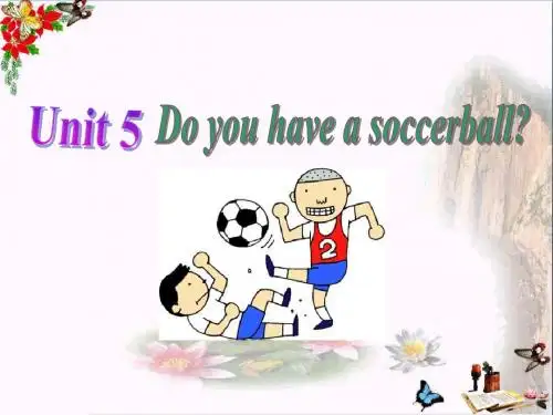 《Do you have a soccer ball》PPT课件6