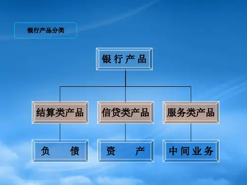 银行金融产品PPT49页
