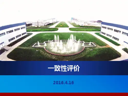 一致性评价PPT课件
