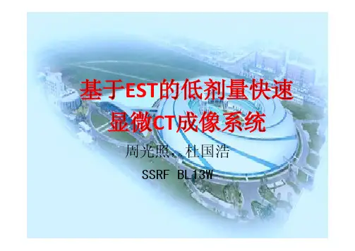 基于EST的低剂量快速显微CT成像系统