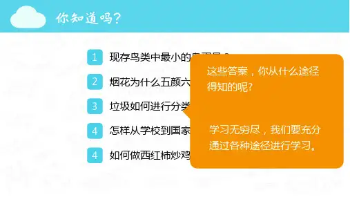 人教版道德与法治七年级上册 2.1 学习新天地 课件共52张PPT