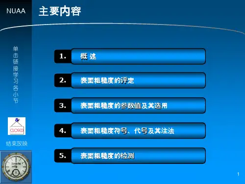 几何公差和表面粗糙度轮廓要求综合标注示例
