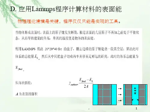 《MS表面能计算》PPT课件