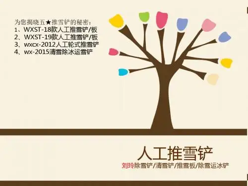五星家各种除雪铲大集结