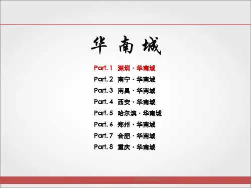 全国八个华南城项目