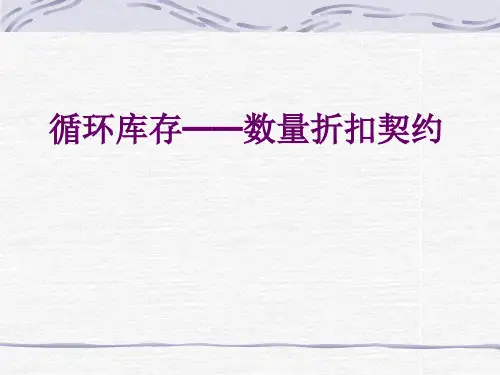 第8-9章 数量折扣