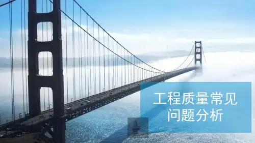 房建工程质量常见问题分析图文并茂