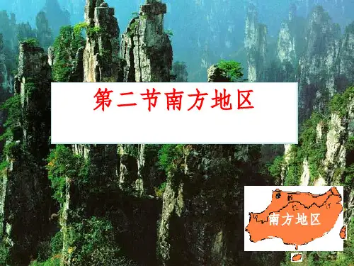 区域地理南方地区ppt课件