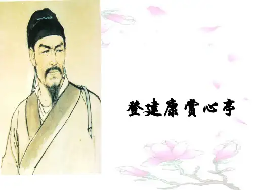 水龙吟·登建康赏心亭ppt实用课件31