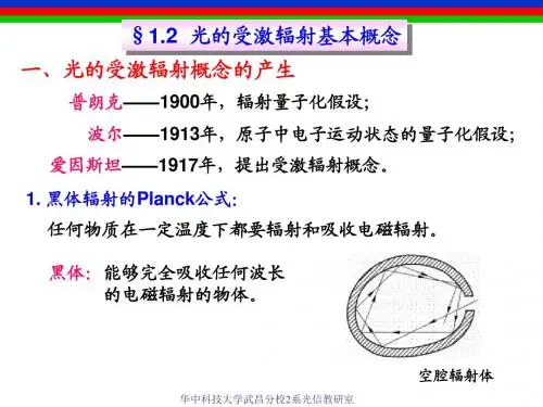 1-2光的受激辐射