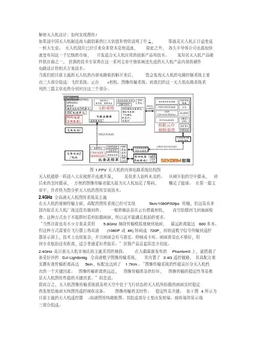 解密无人机设计如何实现图传
