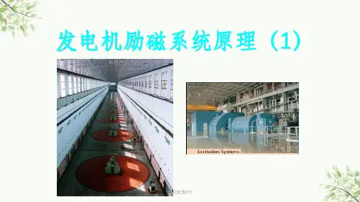 图解发电机励磁原理课件