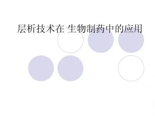 层析和膜技术在生物制药中的应用