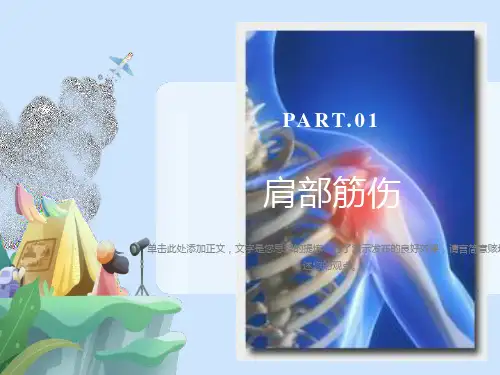 肱二头肌肌腱炎、断裂
