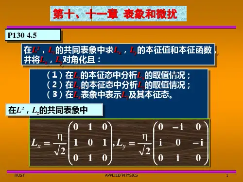 原子物理与量子力学第十十一章习题解答