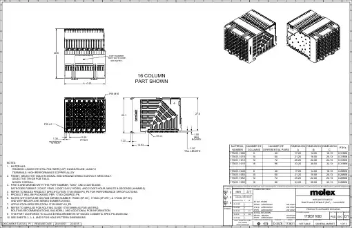 Molex MXS连接器说明书