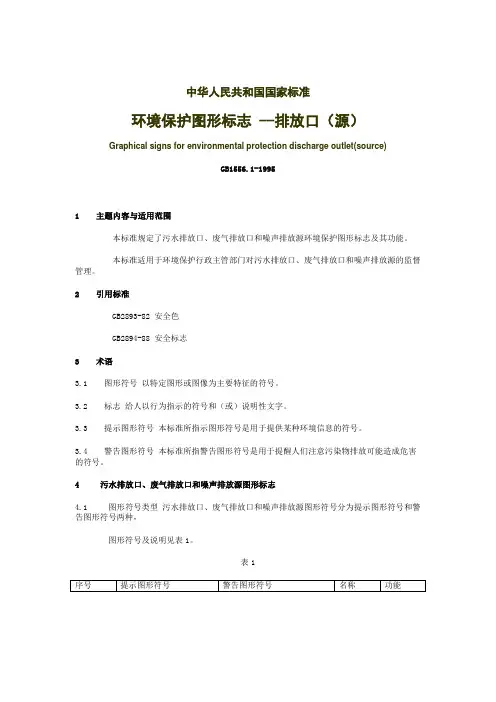 环境保护图形标志--排放口(源)