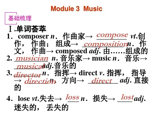 外研版Book 2 Module 3 基础复习(18张ppt)