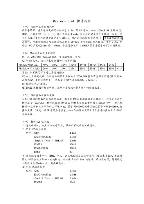 Western操作步骤