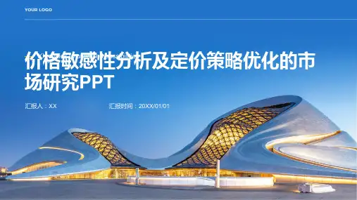 价格敏感性分析及定价策略优化的市场研究PPT