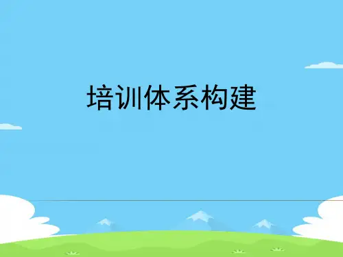 企业培训体系构建讲义(ppt 21页)