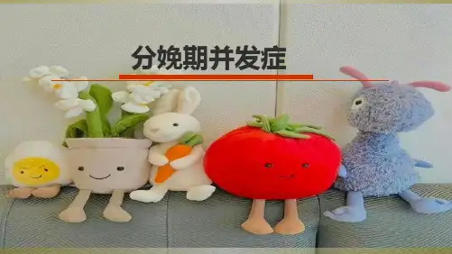分娩期并发症PPT课件