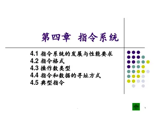 第四章-指令系统PPT课件
