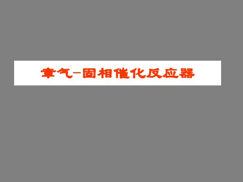 第5章 气-固相催化反应器