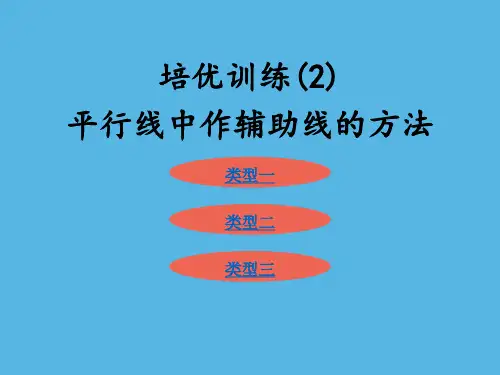 培优训练课件人教版七年级数学下册2