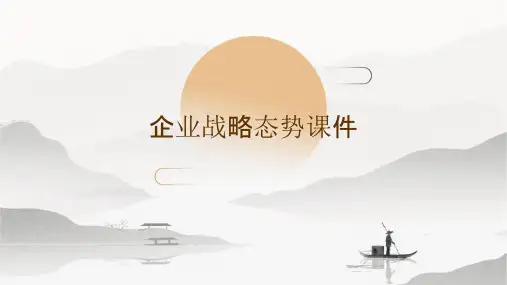 企业战略态势课件