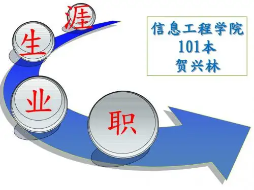大学生职业生涯规划范本(ppt 23页)