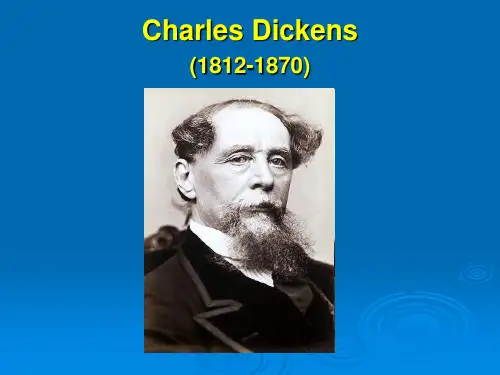 .Charles Dickens查尔斯·狄更斯