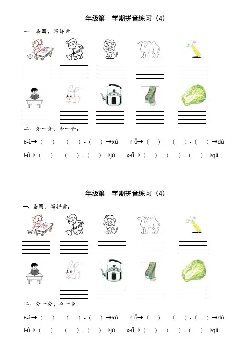拼音练习(4)