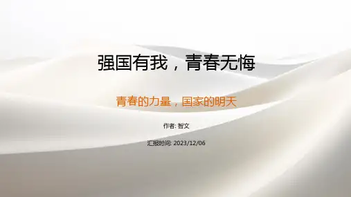 强国有我,青春无悔_PPT模板.pptx