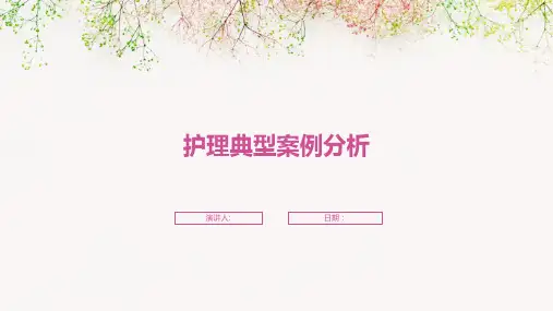 护理典型案例分析