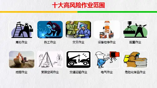 十大高风险作业培训教材