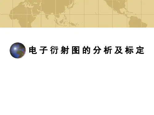 电子衍射图的标定