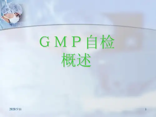 GMP自检(内审)