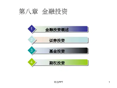 《金融投资》PPT课件 (2)