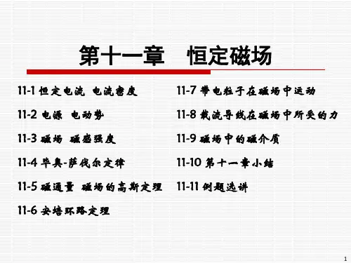 第11章-恒定磁场