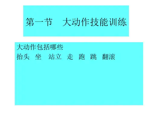 大动作发展与训练(updated)