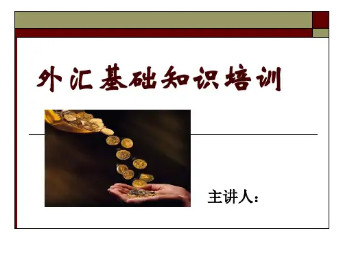外汇基础知识ppt课件