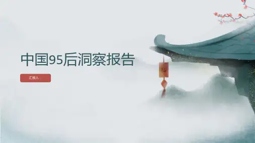 中国95后洞察报告