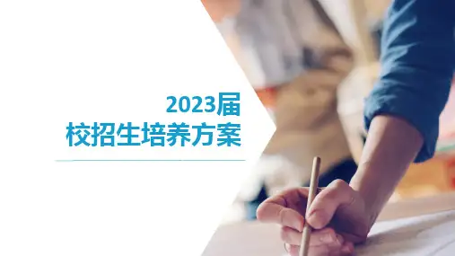管培生(校招生)培养方案(计划)落地完整版