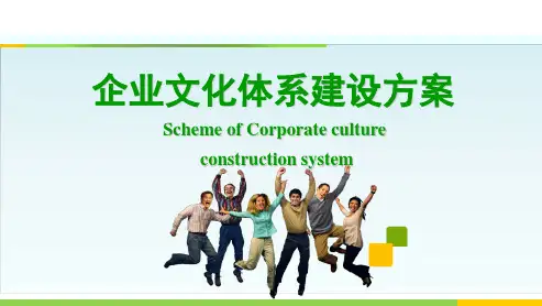 XX世界500强公司企业文化体系建设方案