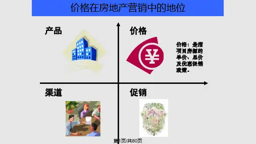 房地产项目定价方案PPT课件