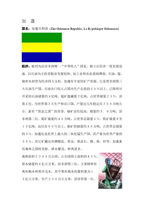 加蓬国家简介