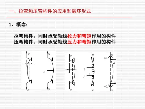 拉弯与压弯构件