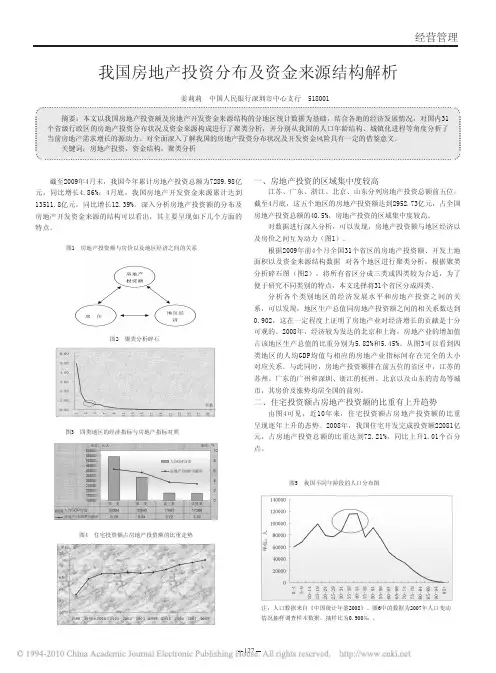 我国房地产投资分布及资金来源结构解析